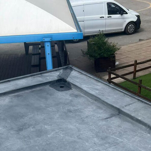EPDM rubber roof