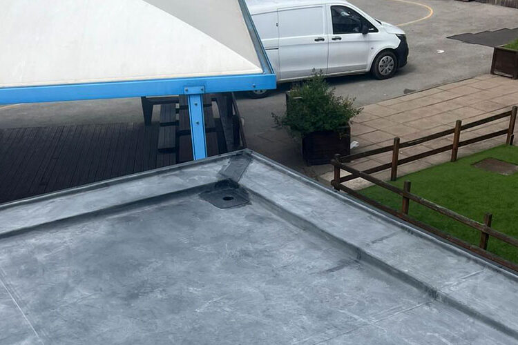 EPDM rubber roof