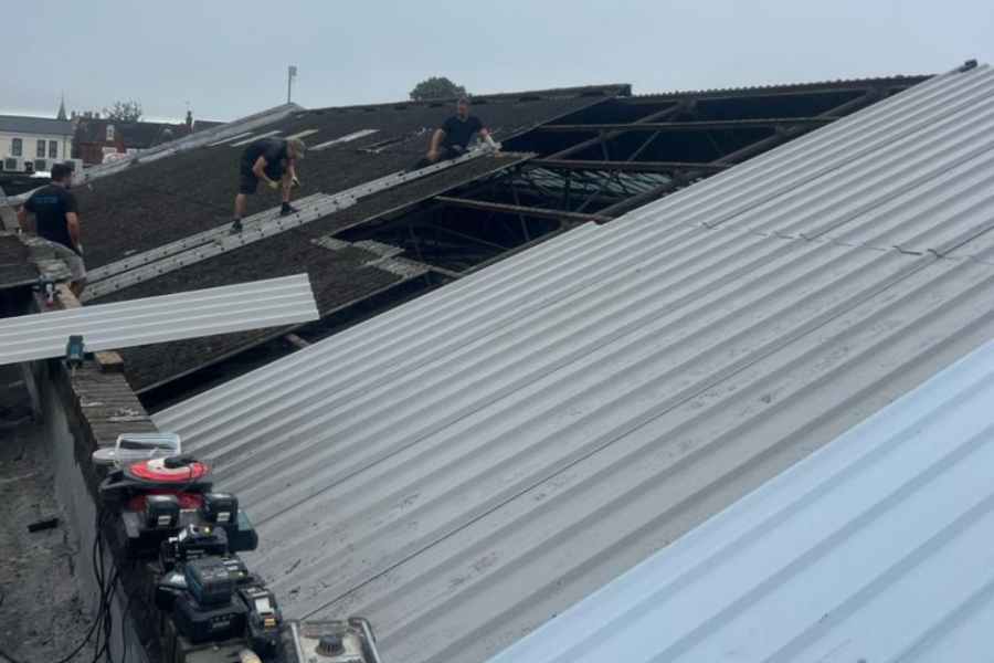 Asbestos removal and licensed waste disposal